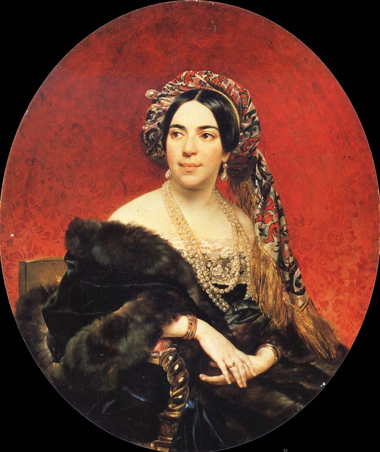 Portrait of Princess Maria Volkonskaya